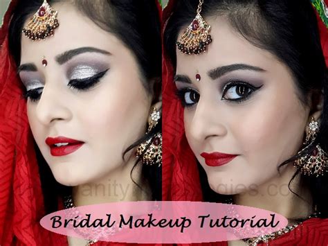 tutorial indian pakistani bridal makeup look dramatic smokey silver vanitynoapologies