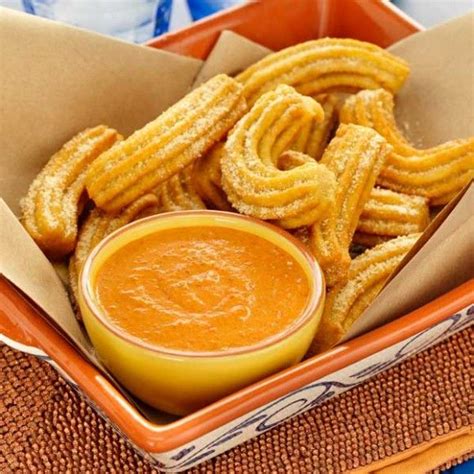 Savoury Cheese And Curry Churros With Creamy Romesco Sauce Myfoodbook