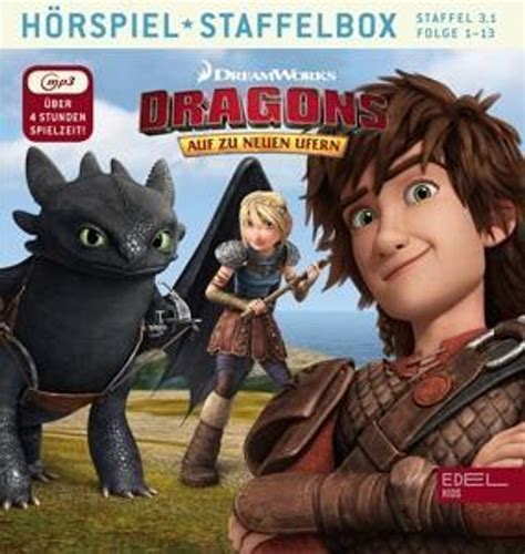 Dragons Auf Zu Neuen Ufern Staffelbox 1 Mp3 Cd Kaufen