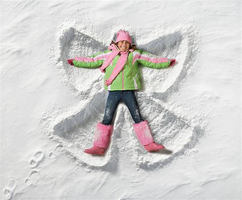 Snow Angels Photos Stock Photos Pictures And Royalty Free Images Istock