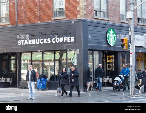 Starbucks Coffee House On Queen St W In Toronto Ontario Canada