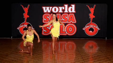 World Salsa Solo 2015 Amateur Salsa Duets Amanda Dorrell And Carol Fortune Youtube