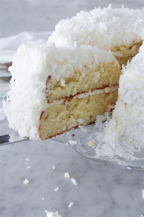 The Best Coconut Cake Made With Box Mix A Bountiful Kitchen