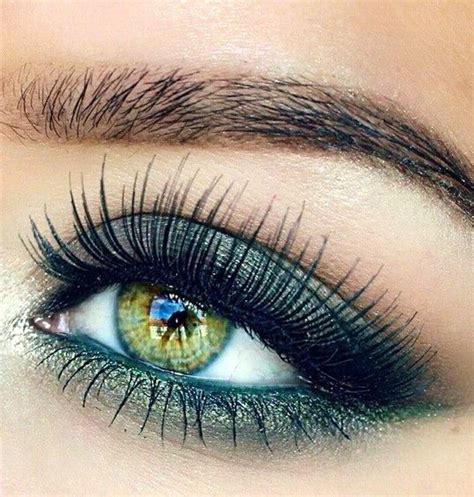 60 Make Up Looks For Green Eyes Eye Makeup Dramatic Eye Makeup Smokey Eye Makeup