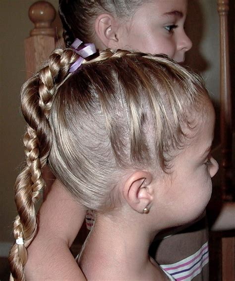 Little Girls Hairstyles Easy Twist Around Braided