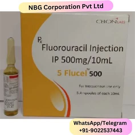 Fluorouracil Injection Ip 100 Mg At Rs 1155vial In Nagpur Id