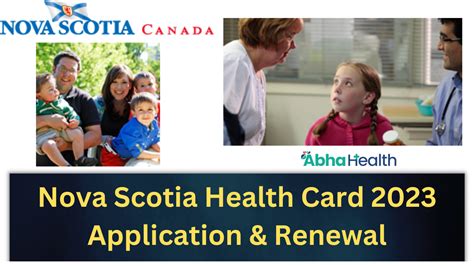 Nova Scotia Health Card 2023 Application And Renewal