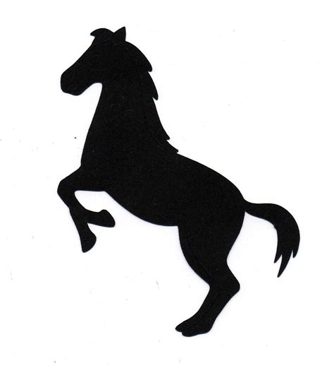Horse Silhouette Die Cut For Scrapbooking By Simplymadescrapbooks