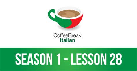 Coffee Break Italian Lesson 1 - CBI 1:28 | Talking about likes and dislikes in Italian - Coffee Break