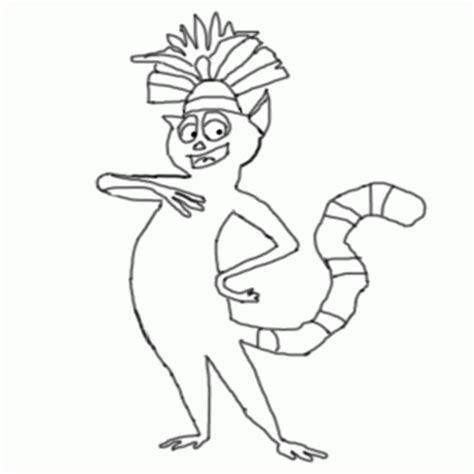 112 the lion king pictures to print and color. King Julien Coloring Pages Coloring Pages