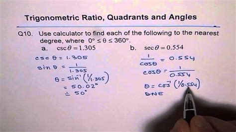 How To Find Trigonometric Ratios Of Angles