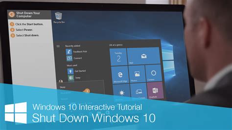Shut Down Windows 10 Customguide