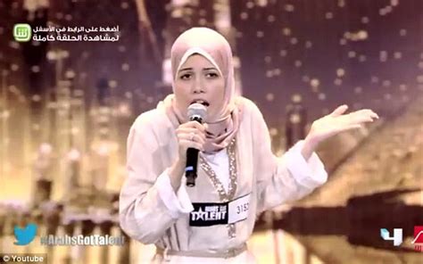 arabs got talent s hijab wearing rapper mayam mahmoud 18 stands up for sexual harassment