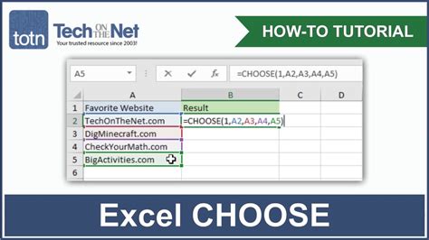 It simply tells excel that if a in this tutorial, we will learn about the excel if statement, its syntax, applications, and cover some tips and tricks. How to use the CHOOSE function in Excel - YouTube