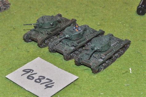15mm Ww2 British 3 Tanks 96874 Ebay