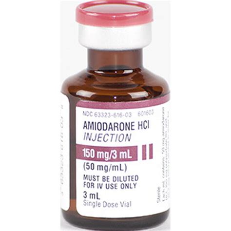 Amiodarone 150 Mg 3 Cc — Mict