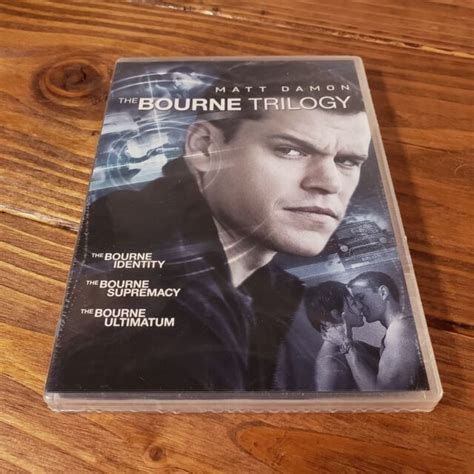 The Bourne Trilogy 2016 3 Disc Dvd Set New Sealed Matt Damon Action Thrillers Ebay