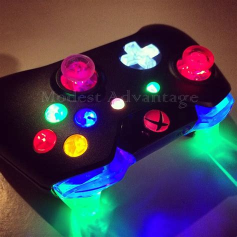 Items Similar To Xbox One Controller Full Led Mod Choose Your Button