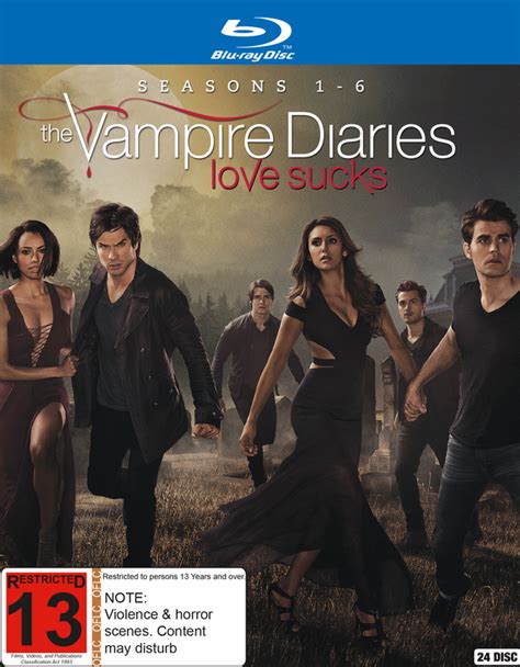 Vampire Diaries Seasons 1 6 Blu Ray Buy Now At Mighty Ape Nz