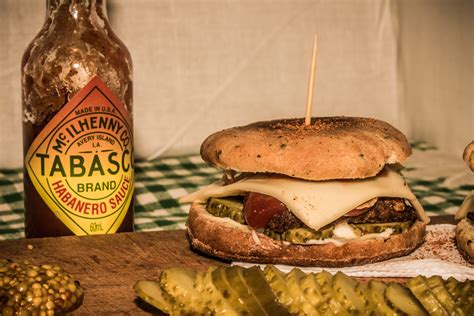 Banco de imagens prato cozinha ingrediente Hamburger Hambúrguer
