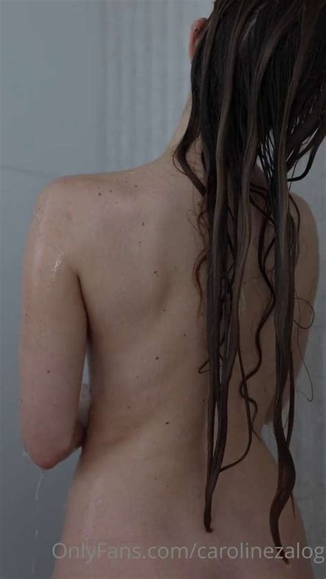 Caroline Zalog Shower Naked Onlyfans Video Leaked