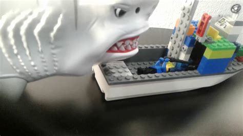 Lego Jaws Quints Death Youtube
