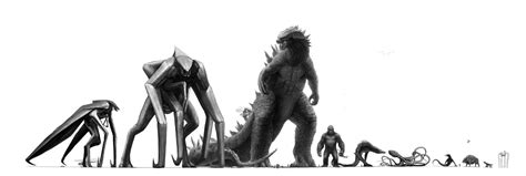 Monsterverse Kaijus By Eatalllot All Godzilla Monsters Kaiju