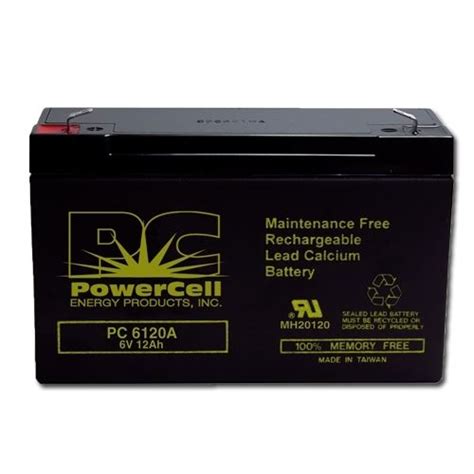 Powercell Pc61200 60v 1200 Amp Hour Lead Calcium Battery