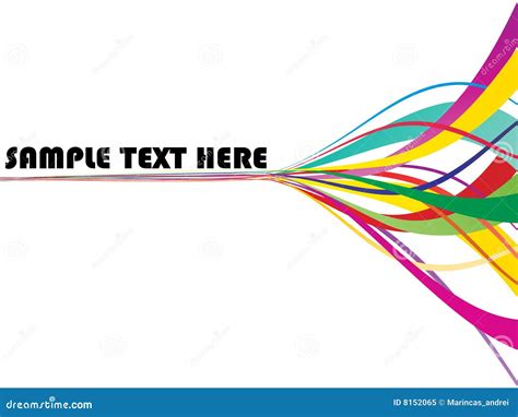 Abstract Design Template Stock Vector Illustration Of Create 8152065