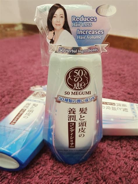 Megumi Anti Hair Loss Conditioner Fresh Beauty Personal Care Hair On Carousell