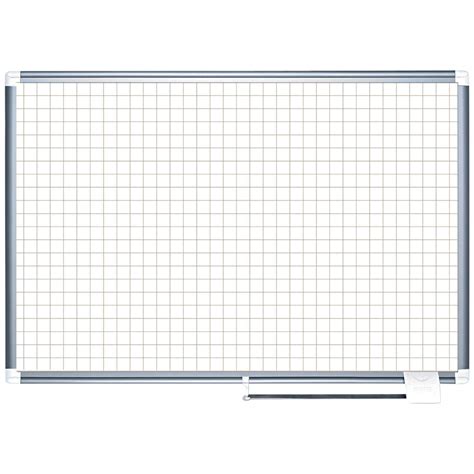 Mastervision Bvcma2747830 48 X 72 White Grid Dry Erase Planning Board