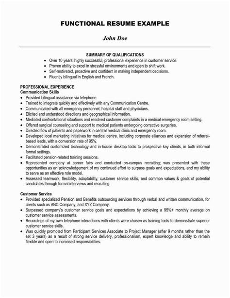 Cv Example Professional Summary Up Forever