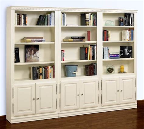 Creatice Tall White Bookcase With Doors For Living Room Lifestyle And