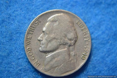 1940 P Jefferson Nickel For Sale Buy Now Online Item