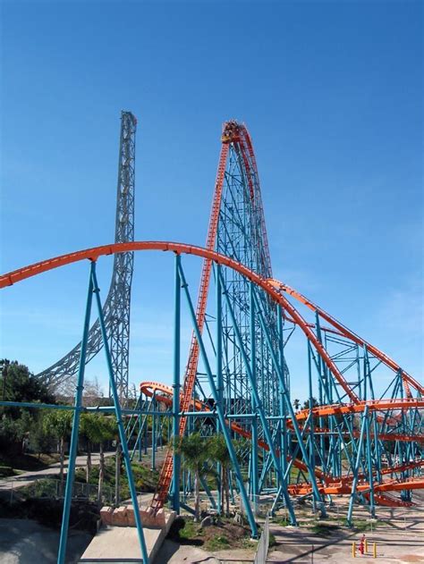 Goliath Photo From Six Flags Magic Mountain Amusement Park Rides
