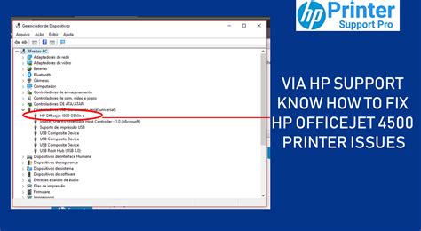 Fix To Hp Officejet 4500 Printer Issues 1 205 690 2254