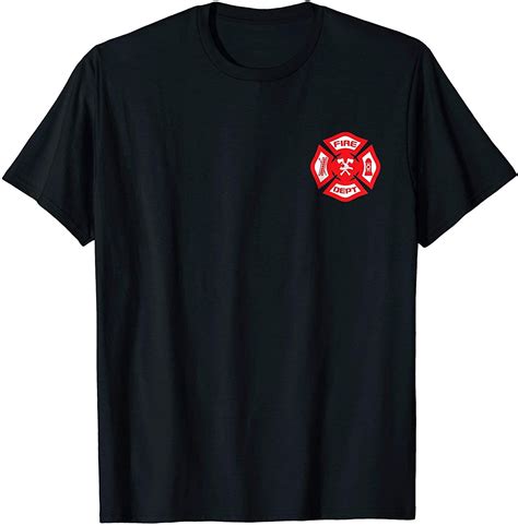 Fire Department Uniform T Shirt Official Firefighter Gear In 2020