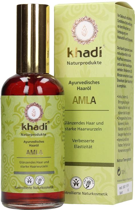 Amla oil is one of the most effective and widely used ingredients to treat a number of hair problems. Khadi® Amla Haaröl - Ecco Verde Onlineshop