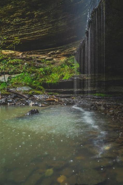Amazinglybeautifulphotography Rainy Day Under A Waterfall In