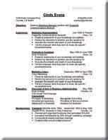 You may have all the skills required. Reverse Chronological Resume Samples - Job Placement ...