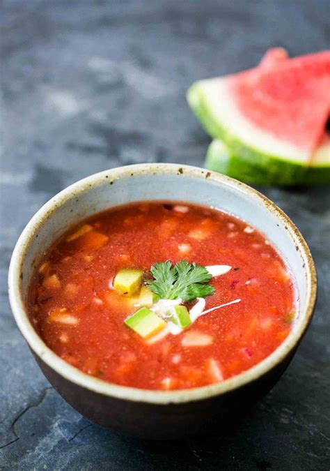 Watermelon Gazpacho Recipe