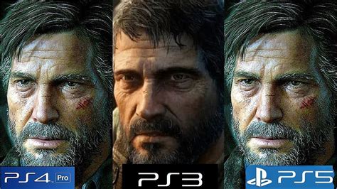 The Last Of Us Graphics Comparison Ps3 Vs Ps4 Pro Vs Ps5 Youtube