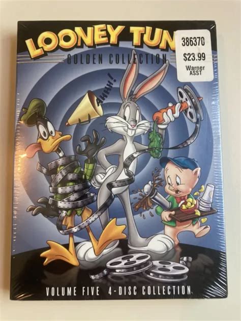 Looney Tunes Golden Collection Volume 5 Dvd 2007 4 Disc Set Sealed