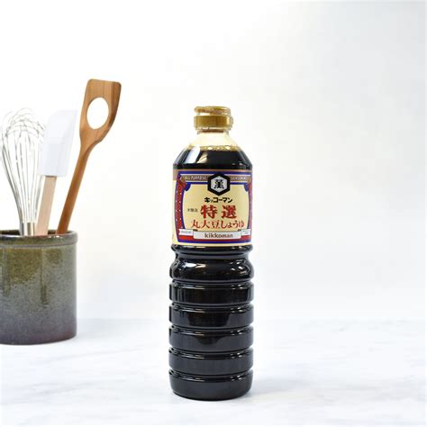 Kikkoman Traditionally Brewed Marudaizu Shoyu 1l Buy Online Sous