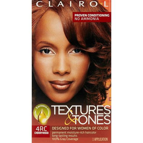 Clairol Textures And Tones Cherrywood Permanent Hair Color Walmart