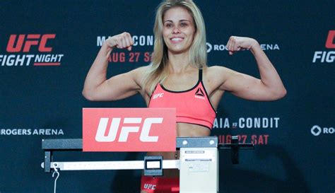 Paige Vanzant Ufc On Fox 21 Official Weigh Ins Mma Junkie