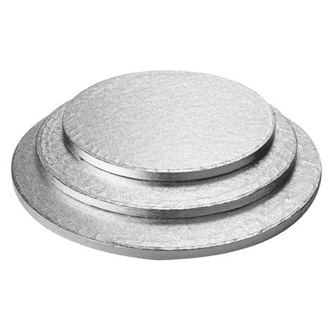 Silver Round Cake Drum Board 12mm Thick Cake Craft Company