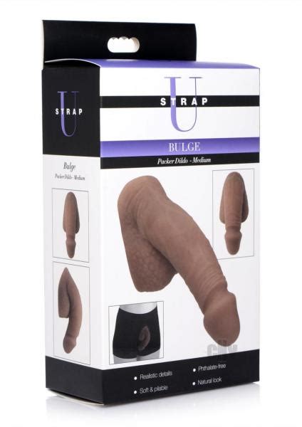 Strap U Bulge Packer Dildo Medium On Sexual Toys
