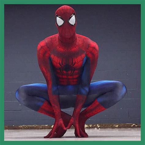 Movie Coser High Quality Custom Made Amazing Spider Man Cosplay Zentai Costume Amazing Spiderman