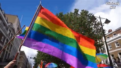 Lift your spirits with funny jokes, trending memes, entertaining gifs, inspiring stories, viral videos, and so much. pride flag gif | Tumblr